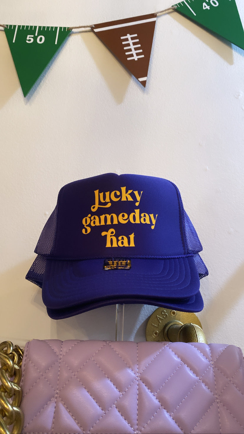 Lucky Game Day Trucker Hat